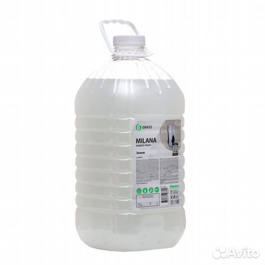 2 шт. Жидкое мыло Grass Milana 'Эконом', 5 л