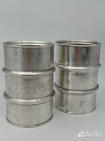 Карандашницы нефтяные бочки серебро 925 Италия