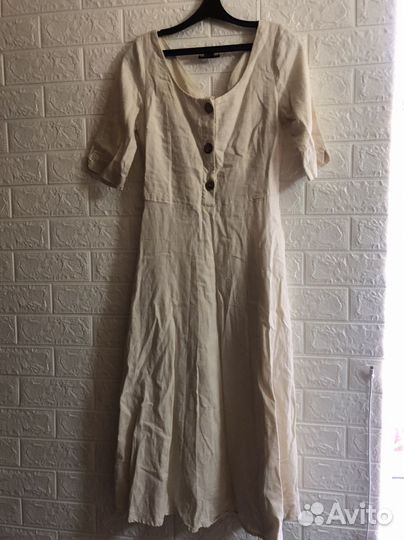 Платье лен