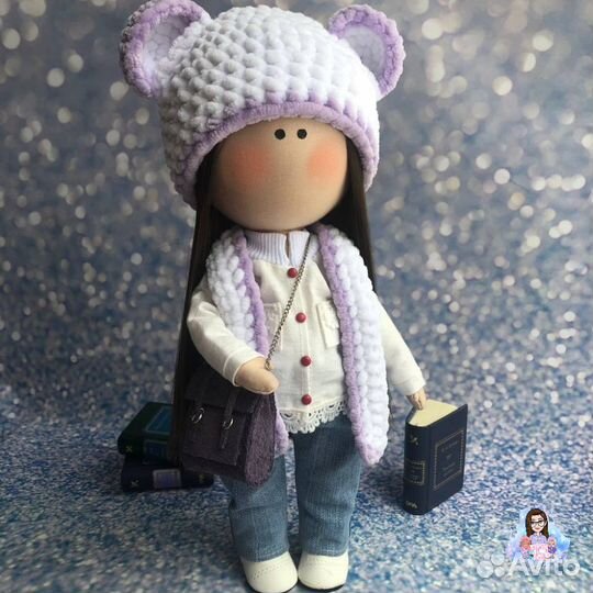 Кукла текстильная интерьерная