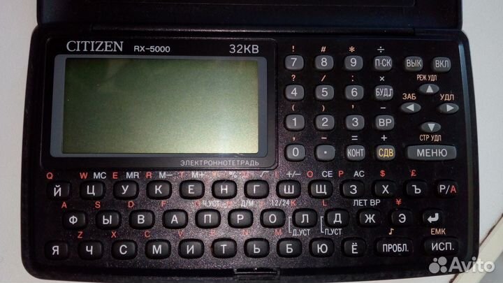 Электронная записная книжка citizen RX-5000 Япония