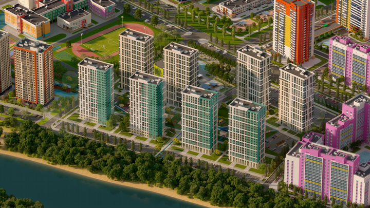 3-к. квартира, 71,1 м², 11/22 эт.