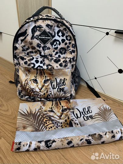 Рюкзак школьный+мешок для обуви Erick Krause