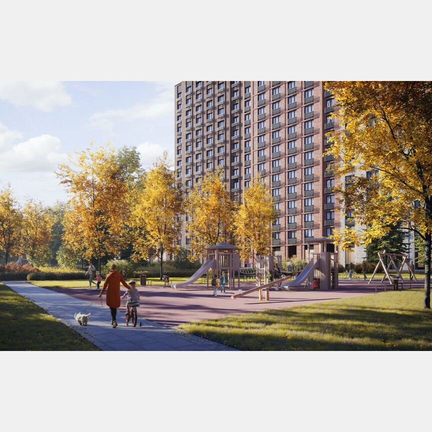 1-к. квартира, 40,4 м², 11/23 эт.