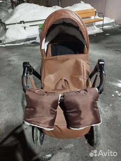 Детская коляска 3 в 1 Verdi Mocca