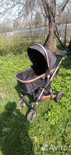 Коляска трансформер 3 в 1 с автокреслом
