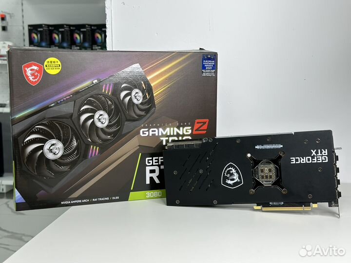 Видеокарта MSI RTX 3080 gaming Z trio