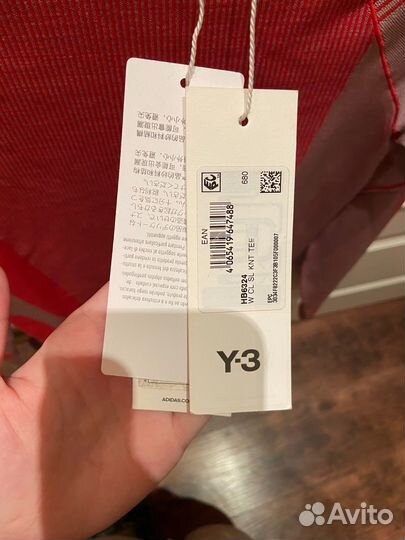 Лонгслив Y-3 Adidas Yohji Yamamoto