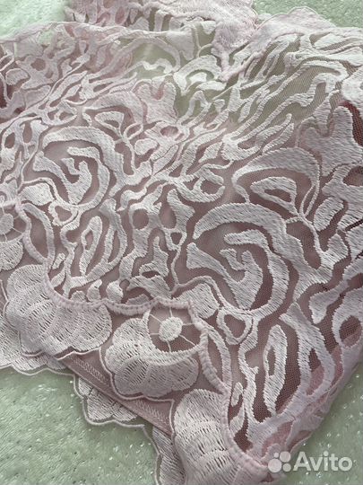 Комплект: кружевной топ + юбка на запах