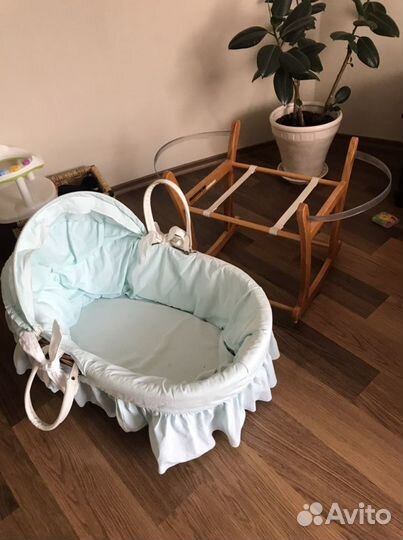 Люлька колыбель плетеная