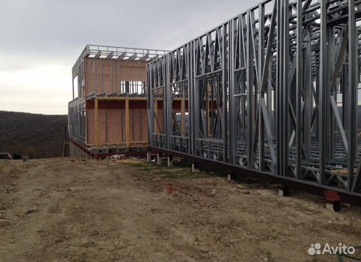 Лстк каркас мини-гостиницы