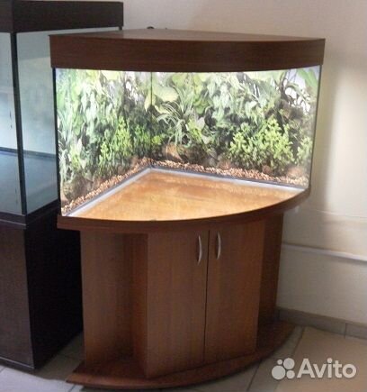 Аквариум230 свет биофильтр фон подставка