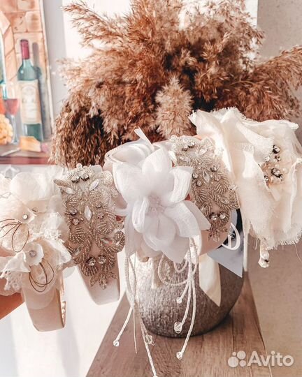 Новый свадебный ободок