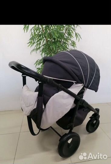 Коляска прогулочная 1в1 Tutis Zippy Sport (графит)