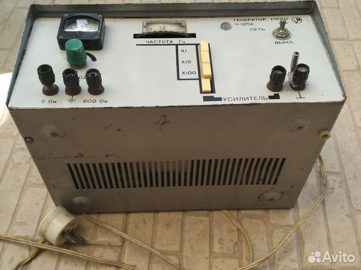 Генератор низкой частоты гнчш -84 г