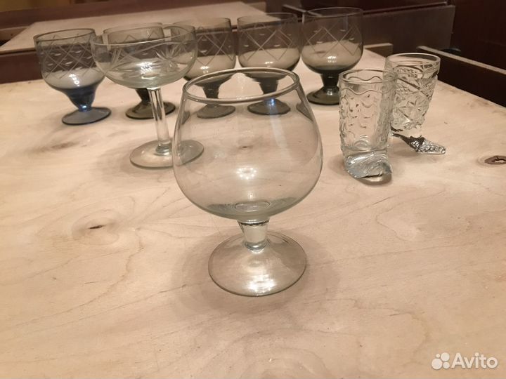 Бокалы, рюмки