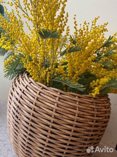 Продам кашпо из ротанга