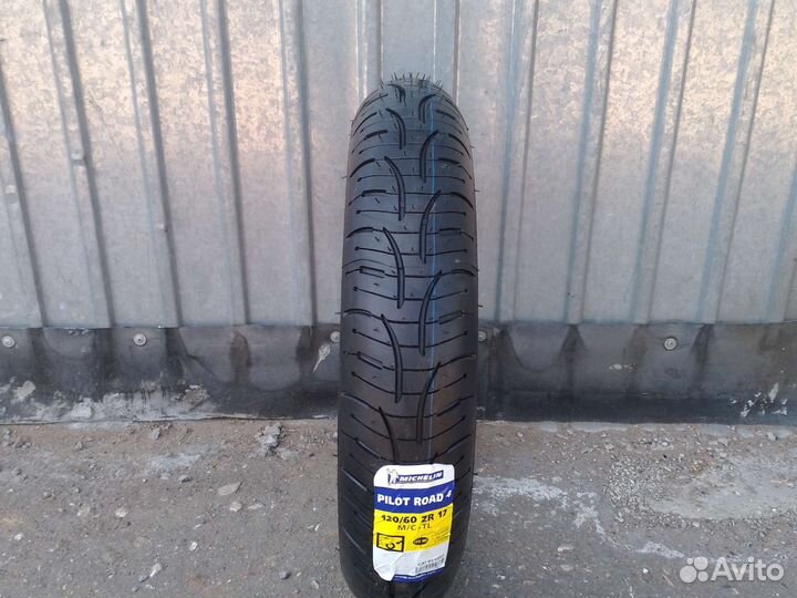 Мотошина 120 60 17 мишлен роад 4