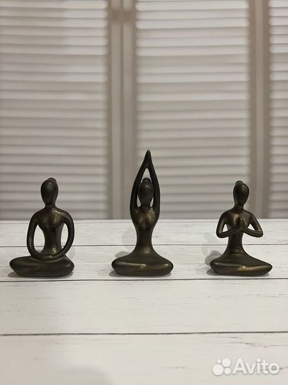 Статуэтки йога йогини декор украшения для дома
