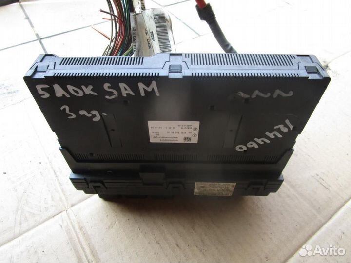 Блок SAM задний w221 S-class 273.924