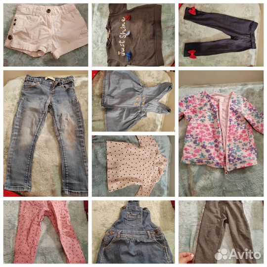 Вещи пакетом на девочку 2 года
