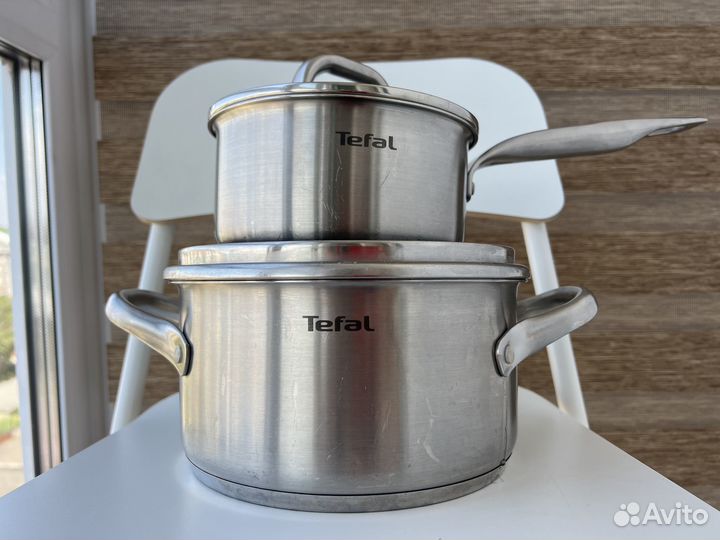 Кастрюли Tefal набор 2 предмета