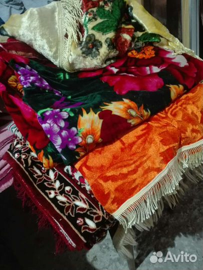 Покрывало плюшевое СССР