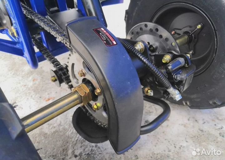 Квадроцикл Wels Thunder Evo.M. Синий