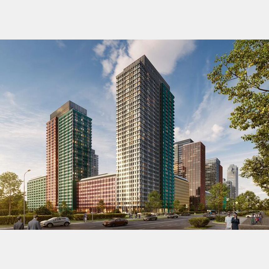 2-к. квартира, 58,3 м², 4/10 эт.