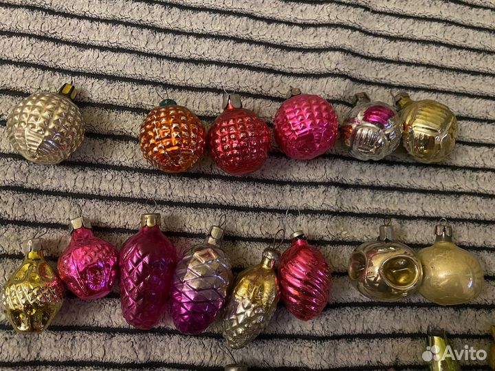 Елочные игрушки СССР