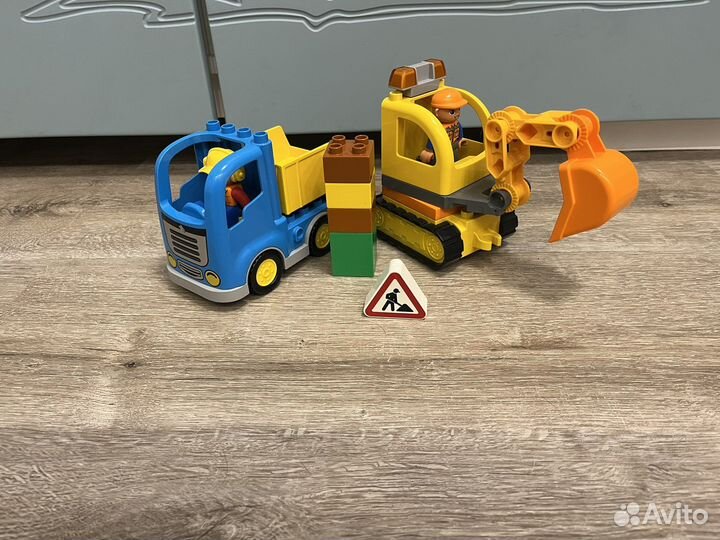Lego duplo строительная техника