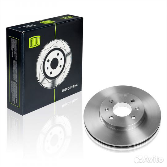 Trialli DF 084710 Диск торм. для ам Hyundai Solari