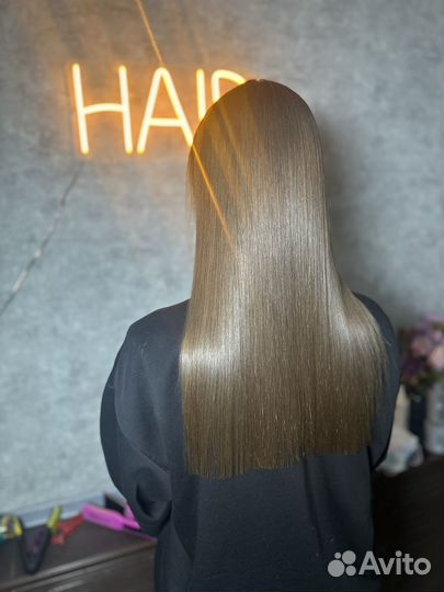 Кератиновое выпрямление волос ботокс