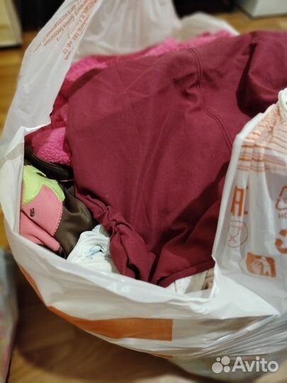 Детская одежда пакетом бесплатно
