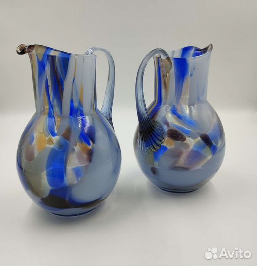 Кувшины. Сульфитное стекло. Винтаж