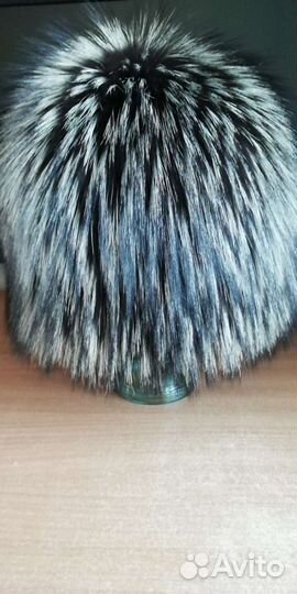 Шапка зимняя чернобурка