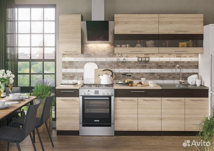 Готовые кухни в наличии 2м