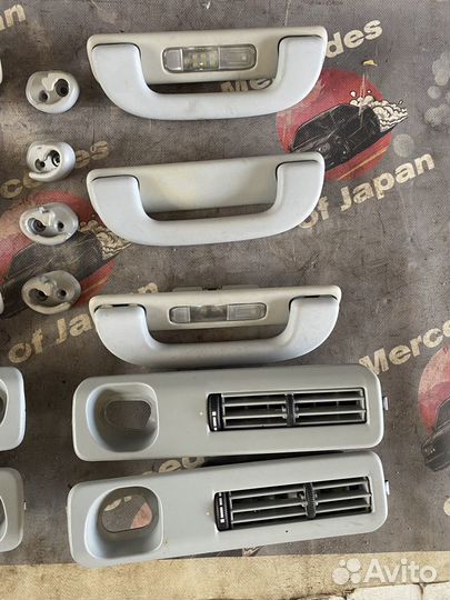 Воздуховоды+ручки потолка+блок климата w639