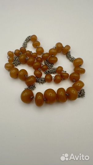 Янтарные бусы, колье