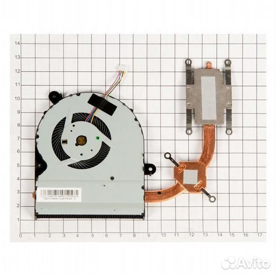 Система охлаждения для ноутбука Asus K401LB 13NB07