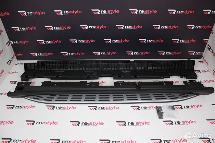 Подножки Mercedes-Benz GLE (W167) с18г