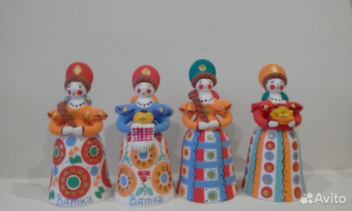 Колокольчик-барыня, по мотивам дымки