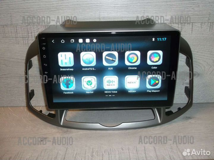 Магнитола 2DIN Chevrolet Captiva Android GPS WiFi