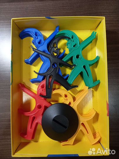 Настольная игра пляшущие человечки в коробке