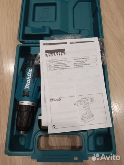 Шуруповерт makita df 488 dwe