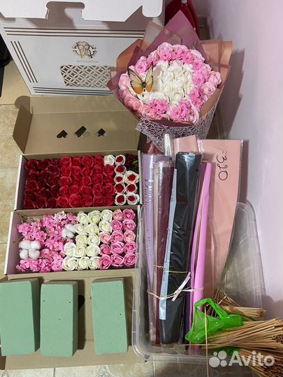 Мыльные розы