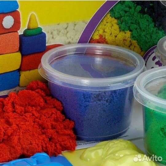 Радужный песок набор для творчества
