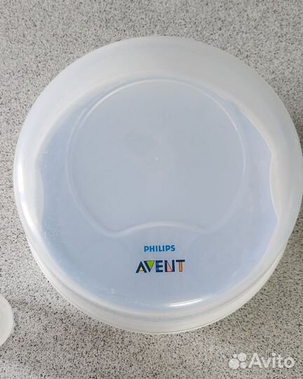 Стерилизатор паровой Philips Avent с бутылочками