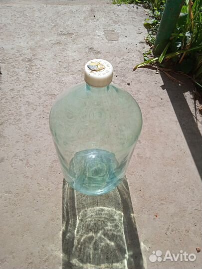 Бутыль стеклянная 20 литров