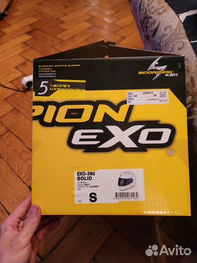 Мотошлем scorpion exo 390